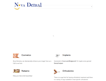 Tablet Screenshot of novadentistry.com